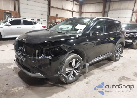 2021 Nissan Rogue Sl Intelligent Awd z USA, uszkodzony, nr VIN 5N1AT3CB6MC691075